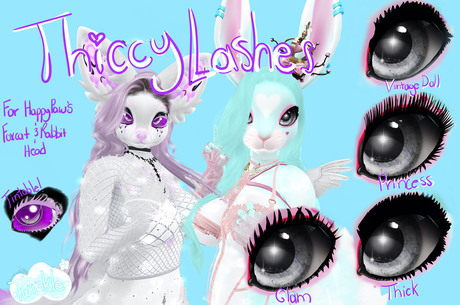 Second Life Marketplace - *Twinkle*~ Thiccy Lashes